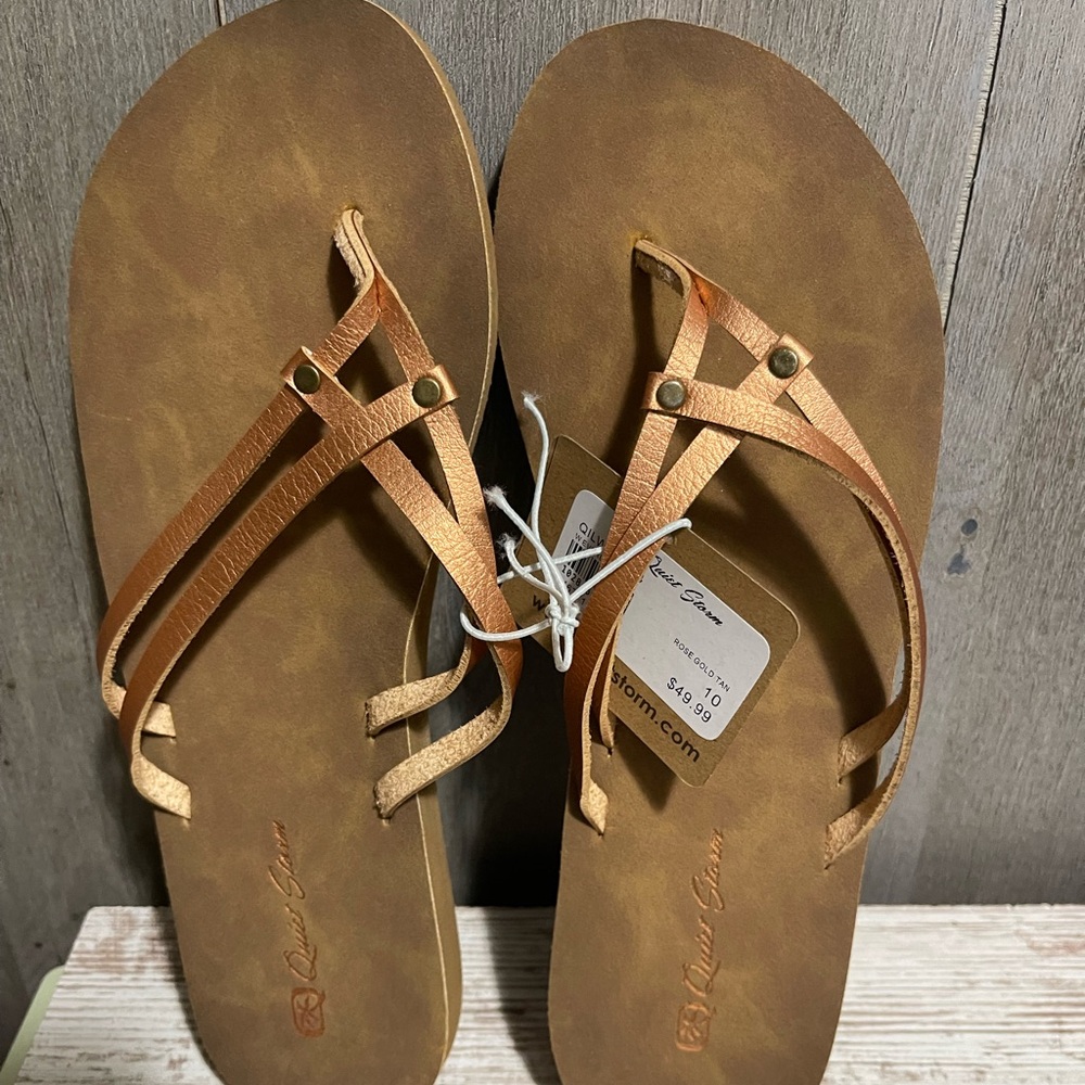 Quiet Storm Flip Flops